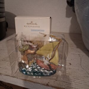 Hallmark Keepsake Ornament with Yellow and Brown Accents